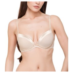 Бюстгальтер Lauma, размер 70A, серебристый пион