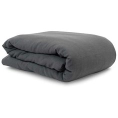 Пододеяльник TKANO лен Essential 200 х 200 см темно-серый