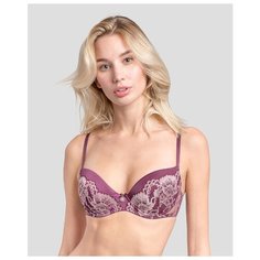 Бюстгальтер Laete, размер 85C, красный виноград