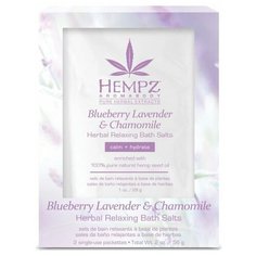 Hempz Соль для ванны Blueberry Lavender & Chamomile Herbal, 56 г