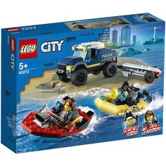 Конструктор LEGO City 60272 Полицейская лодка