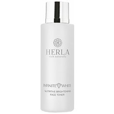 HERLA Питательный отбеливающий тоник для лица Infinite White Nutritive Brightening face toner, 200 мл