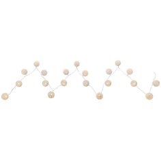 Гирлянда Globo Lighting Нить 29955-20 285 см, 20 ламп, белый/белый провод