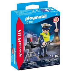 Конструктор Playmobil Special Plus 70305 Полицейский с радаром