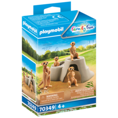 Конструктор Playmobil Family Fun 70349 Семья сурикатов