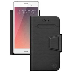 Чехол-книжка универсальный Deppa Wallet Fold M черный