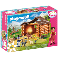 Конструктор Playmobil Heidi 70255 Козий хлев