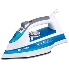 Утюг Willmark SI-2401C синий/белый/серый