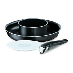 Набор посуды Tefal Ingenio 4181840, 4 пр. черный