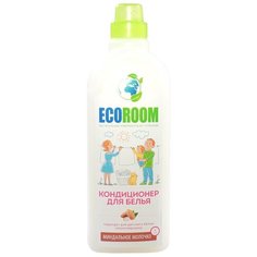 Ecoroom Кондиционер для белья Миндальное молочко, 1 л