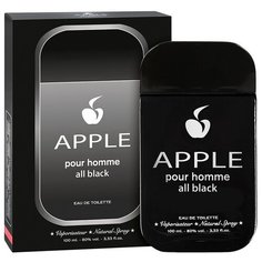 Туалетная вода Apple Parfums Apple pour Homme All Black, 100 мл