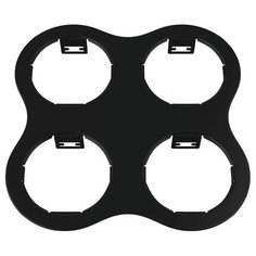 Декоративная рамка Lightstar Domino Round 214646 / 214647 на 4 светильника черный