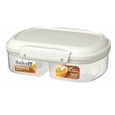 Sistema Контейнер двойной BAKE-IT 1210, 13x17 см, прозрачный