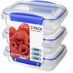 Sistema Набор контейнеров KLIP IT Packs 1523, прозрачный