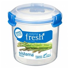 Sistema Контейнер Fresh 951370/921370, 11.5x11.5 см, прозрачный/голубой