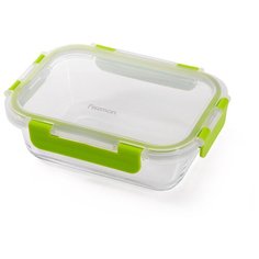 Fissman Контейнер 6493, прозрачный/зеленый