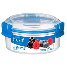 Sistema Контейнер Fresh 951303/921303, 11.5x11.5 см, синий/прозрачный