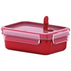 EMSA Контейнер CLIP&CLOSE MICRO 517771, 11.3x16.3 см, красный