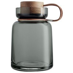 Eva Solo Банка для сыпучих продуктов Silhouette 700 мл серый/коричневый