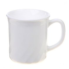 Доляна Кружка Леди 250 мл белый