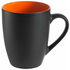 Molti Кружка Bright Tulip 340 мл черный/оранжевый