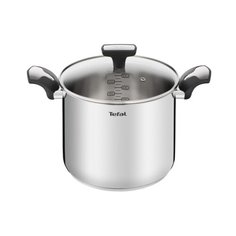 Кастрюля Tefal Emotion, 6.2 л, серебристый
