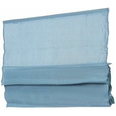 Римская штора Эскар Натур (синий), 60х160 см