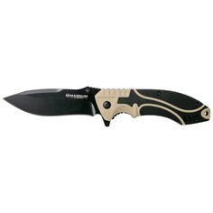 Нож складной Boker Magnum Advance Desert Pro (BK01RY307) с чехлом черный/бежевый