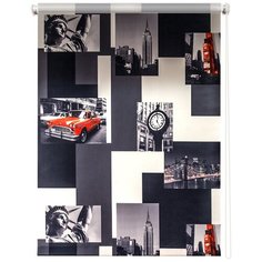 Рулонная штора Уют 8951 Нью-Йорк, 60х175 см