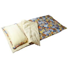 Конверт-мешок ДоММой спальный с подушкой 145 см мультиколор