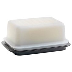 Масленка Tupperware Хозяюшка И15 белый/черный