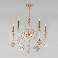 Люстра Eurosvet Telao 10110/5 золото/тонированный хрусталь, E14, 300 Вт