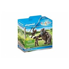 Конструктор Playmobil Family Fun 70360 Горилла с малышом