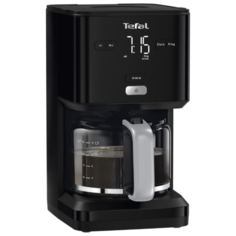 Кофеварка Tefal CM6008 Confidence, черный/металлик