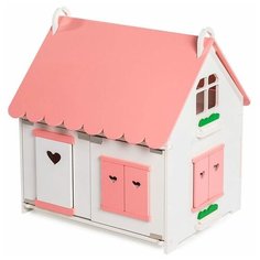 Кукольный домик принцессы розовый ДДСК72