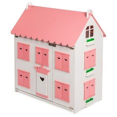 Кукольный домик королевы розовый ДДСК72