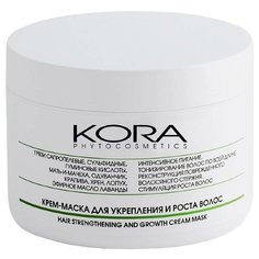 Kora Крем-маска для укрепления и роста волос, 300 мл КОРА