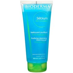 Bioderma гель-мусс очищающий Sebium Foaming Gel, 200 мл