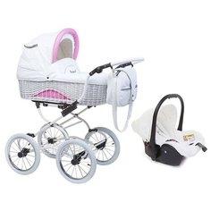 Коляска для новорожденных Reindeer Prestige Wiklina (люлька + автокресло), W3