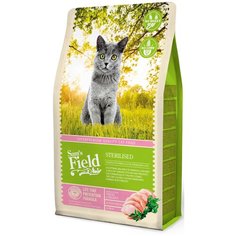 Сухой корм для стерилизованных кошек Sams Field с курицей, с овощами, с фруктами, профилактика избыточного веса, профилактика МКБ 7.5 кг