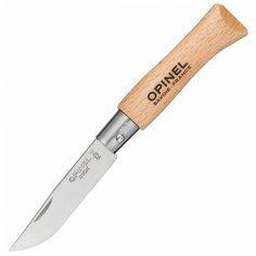 Нож складной OPINEL №4 Beech (121040) коричневый