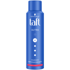 Taft Лак для волос Ultra, экстрасильная фиксация, 150 мл