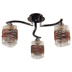 Люстра POWERLIGHT Nadi 1091/3-1BLK, E27, 180 Вт