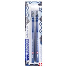 Зубная щетка Curaprox CS 5460 Ultra Soft, синий, 2 шт.