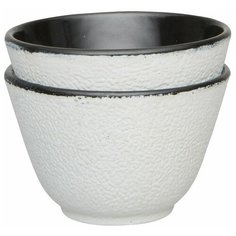 BergHOFF Пиалы для чая 2 шт 0.11 л 1107220 белый/черный