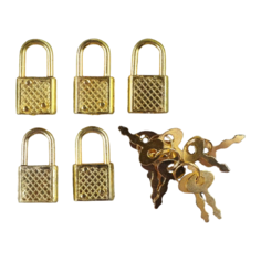 Арт Узор Замок для декорирования шкатулки С286 3531294 (5 шт.) золотистый