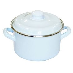 Кастрюля Интерос Скай, 4.7 л, белый
