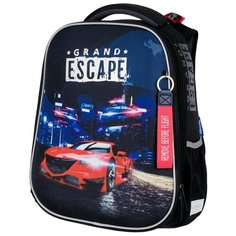 Berlingo Ранец Expert Grand Escape, черный/красный