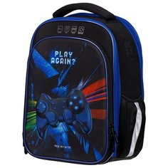 Berlingo ранец Expert Plus "Game" (RU06141), черный/синий
