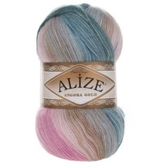 Пряжа Alize Angora Gold Batik, 20 % шерсть, 80 % акрил, 100 г, 550 м, 2970